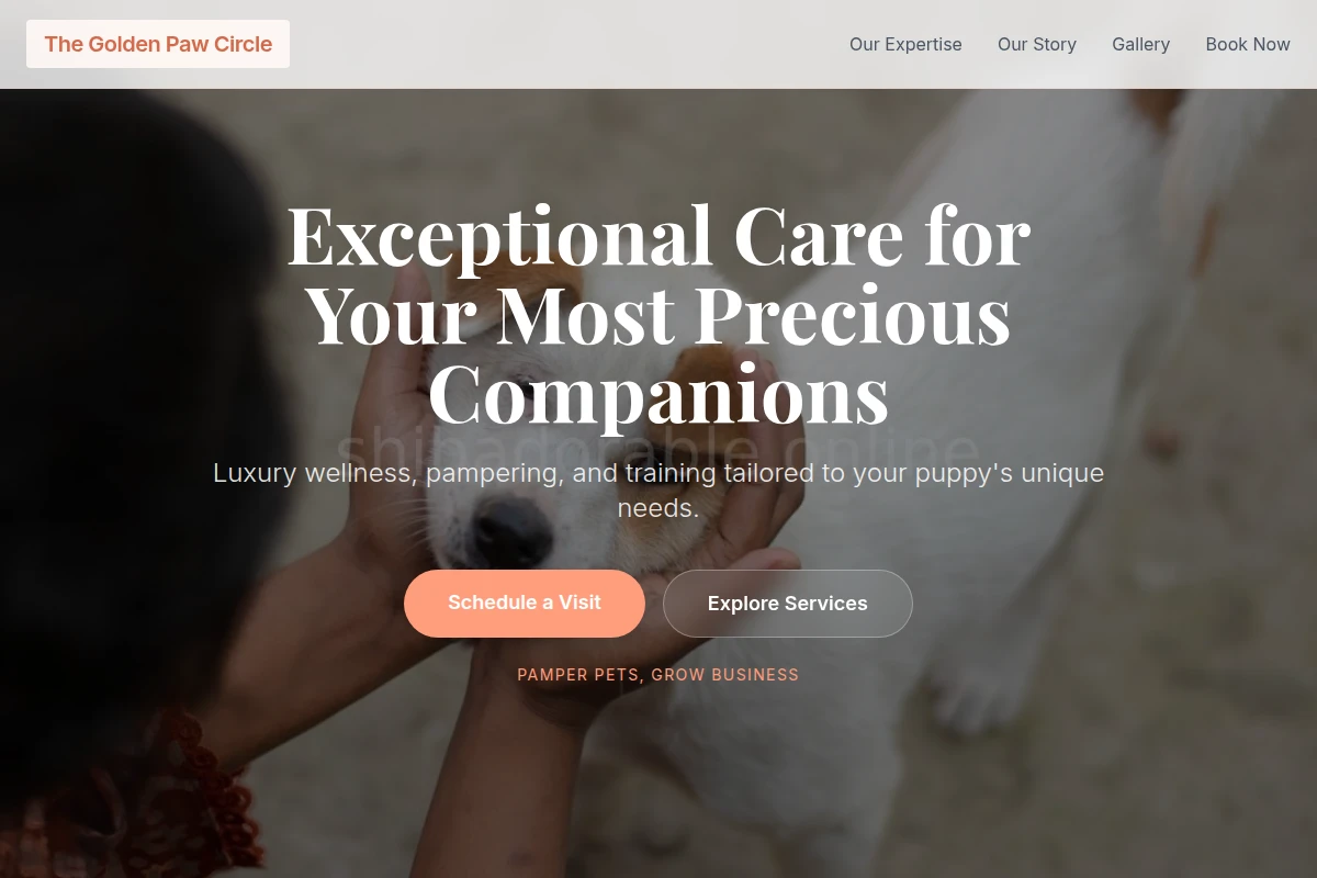Puppy Animal Care