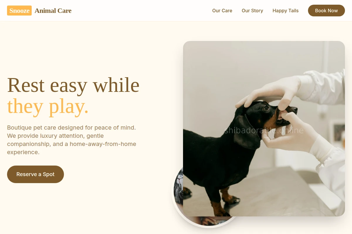 Snooze Animal Care