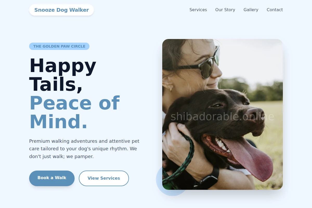 Snooze Dog Walker