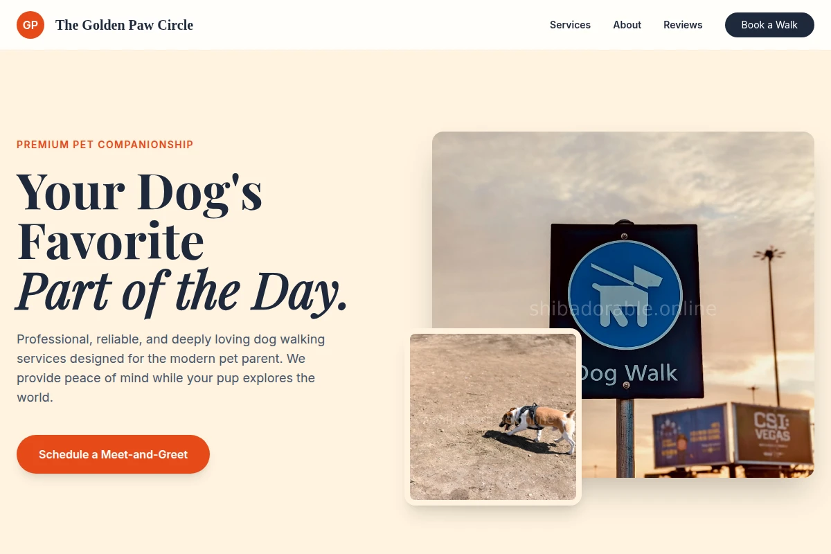 Paw Dog Walker