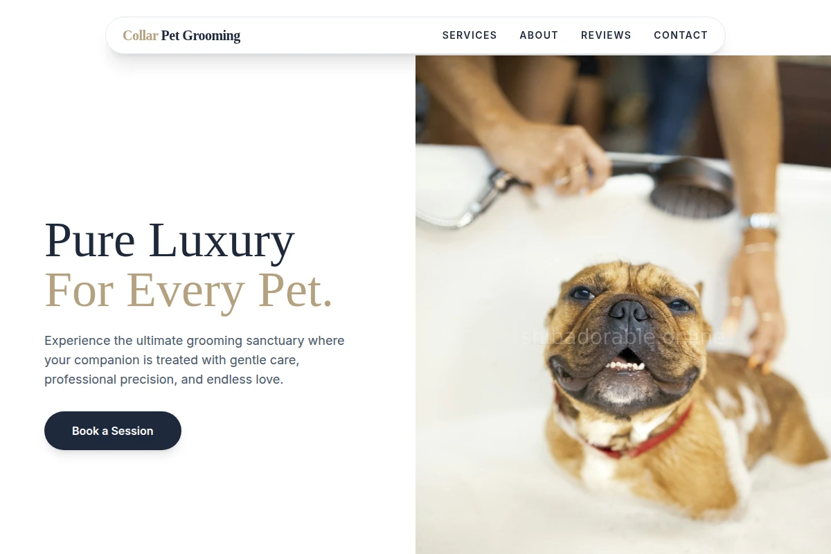 Collar Pet Grooming