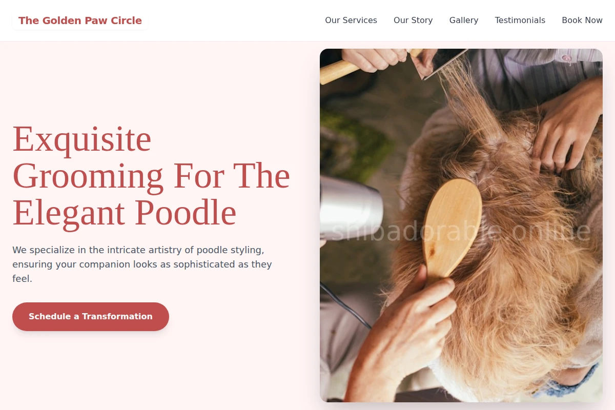 Poodle Pet Grooming