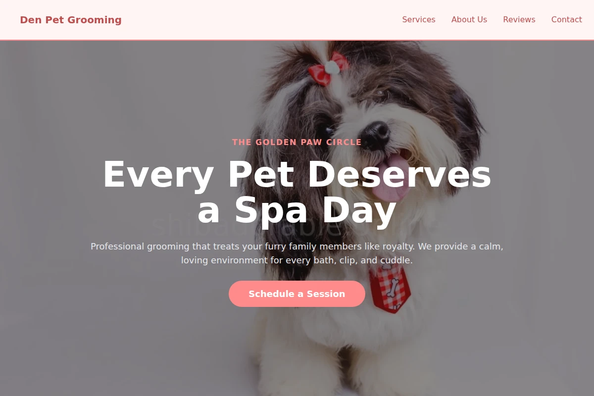 Den Pet Grooming