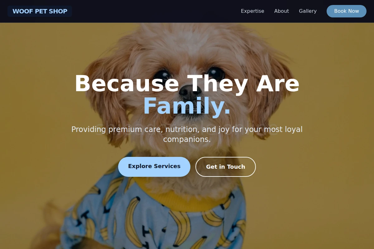 Woof Pet Shop
